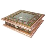 wooden golden copper mina