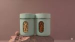 Container Set – 2 Pcs, 800ml BPA-Free Plastic Storage Jars with Transparent Window - Image 3