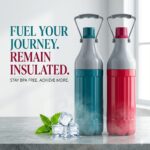 Premium 2400ml Double Wall Insulated Water Bottle | Large Capacity Carry Flask with Ergonomic Handle | Leak-Proof BPA-Free Hydration Bottle for Gym, Sports & Travel - Image 3
