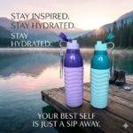 double wall insulated water bottle for gym, office and school - Image 4