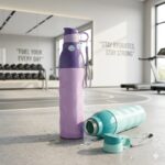 Kohinoor 1000ml Double Wall Insulated Water Bottle | BPA-Free Leak-Proof Sports Flask with Wrist Strap | Strong & Durable Body for School, Office & Gym (1 Liter)