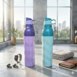 Kohinoor 1000ml Double Wall Insulated Water Bottle | BPA-Free Leak-Proof Sports Flask with Wrist Strap | Strong & Durable Body for School, Office & Gym (1 Liter) - Image 3