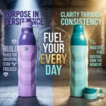 Kohinoor 1000ml Double Wall Insulated Water Bottle | BPA-Free Leak-Proof Sports Flask with Wrist Strap | Strong & Durable Body for School, Office & Gym (1 Liter) - Image 2