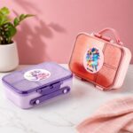 Premium Bento Lunch Box for Kids & Adults – 3 Compartment Leak-Proof Meal Prep Container with Matching Spoon | BPA-Free, Food Grade & Freezer Safe - Image 5