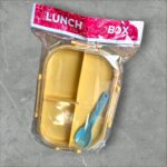 Carry Fresh 3-Compartment Leakproof Lunch Box with Spoon & Fork – BPA-Free Airtight Tiffin for School, Office & Travel - Image 7